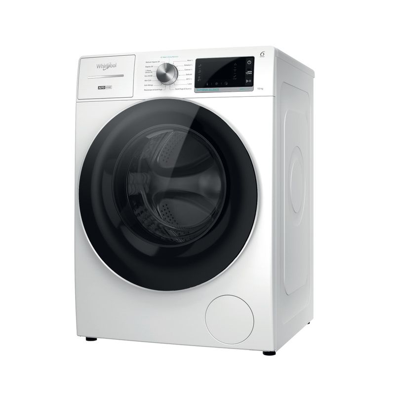 Whirlpool Lavabiancheria A libera installazione W8 W046WR IT Bianco Carica frontale A Perspective