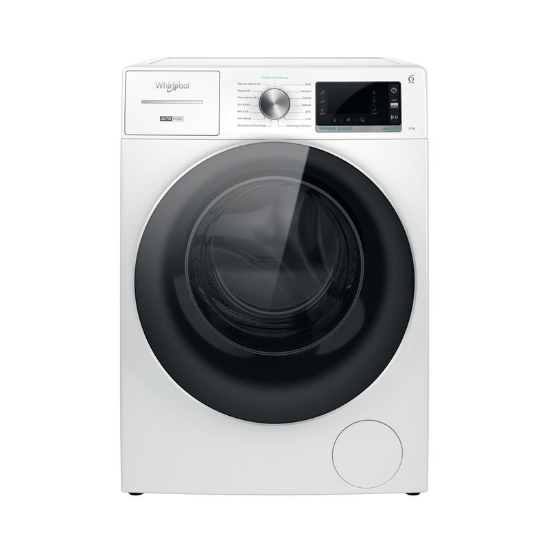 Whirlpool Lavabiancheria A libera installazione W7X W845WR IT Bianco Carica frontale B Frontal