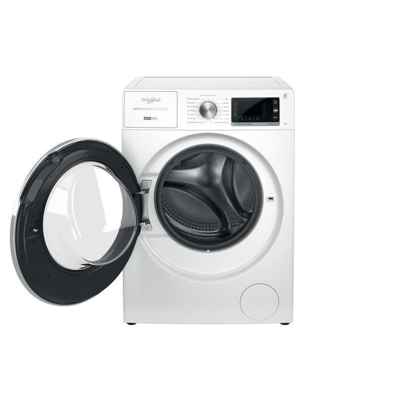 Whirlpool Lavabiancheria A libera installazione W7X W845WR IT Bianco Carica frontale B Frontal open