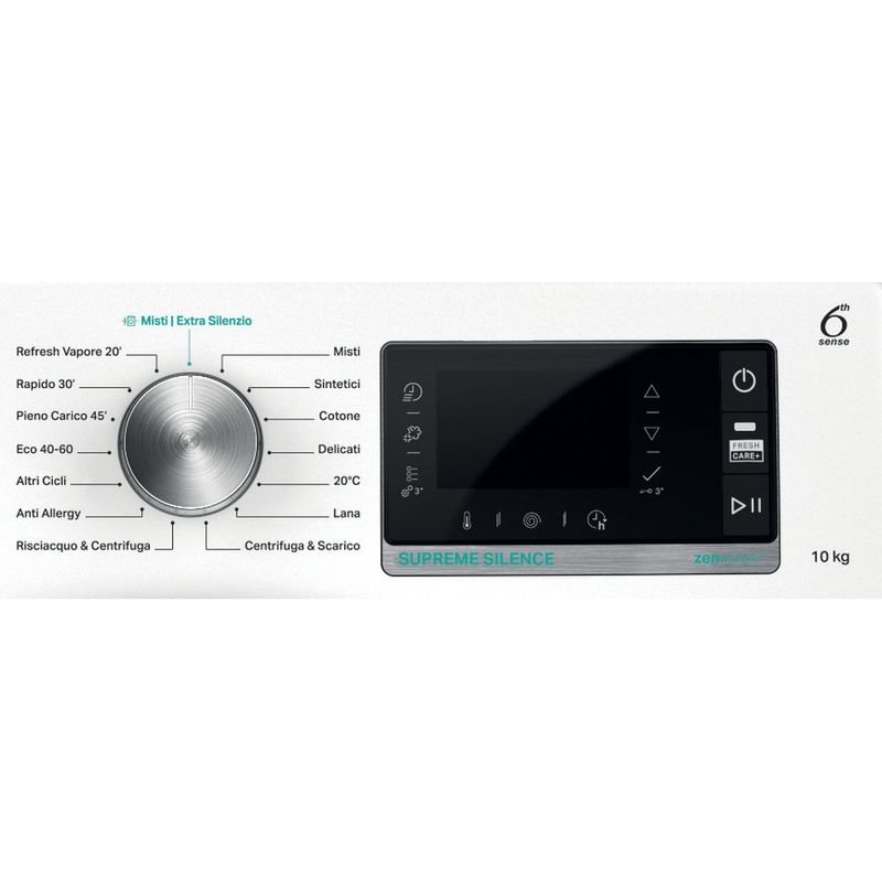 Whirlpool-Lavabiancheria-A-libera-installazione-W6-W045WB-IT-Bianco-Carica-frontale-B-Program
