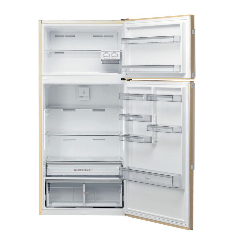 Whirlpool W84TE 72 M Frigorifero Combinato Doppia Porta No Frost - 574 Litri, Libera Installazione, Classe A++, Marmorizzato