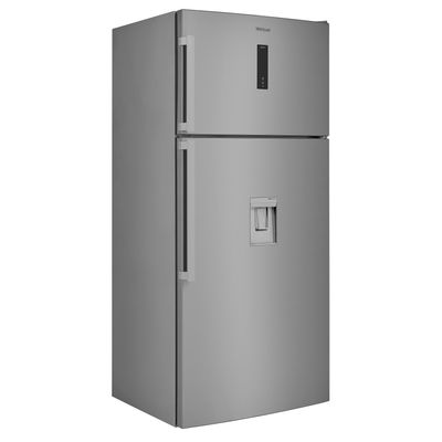 Whirlpool-Combinazione-Frigorifero-Congelatore-A-libera-installazione-W84TE-72-X-AQUA-2-Inox-2-porte-Perspective