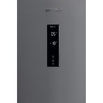 Whirlpool-Combinazione-Frigorifero-Congelatore-A-libera-installazione-W84BE-72-X-2-Inox-2-porte-Control-panel