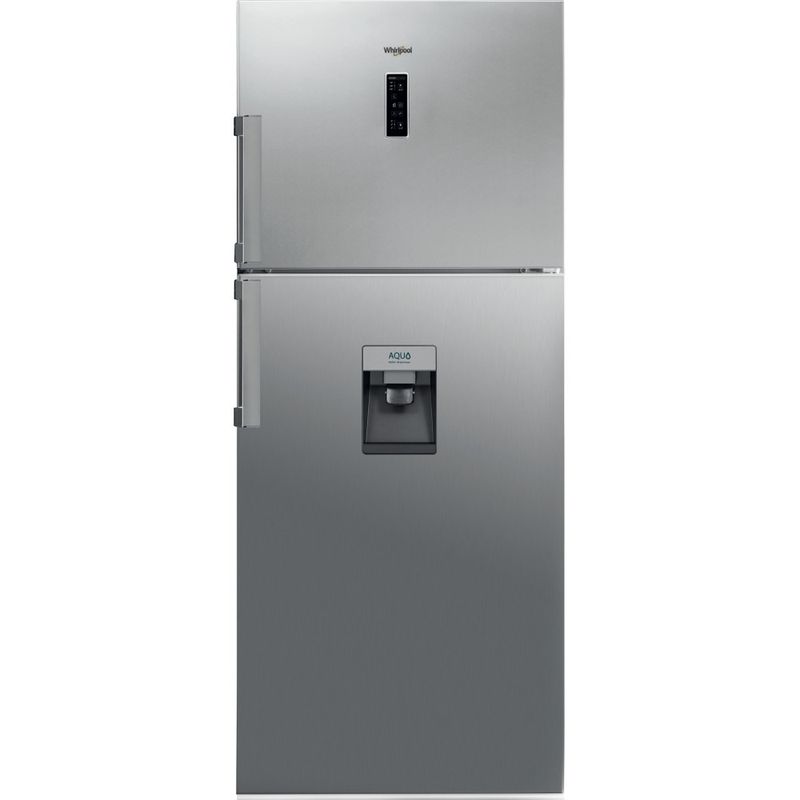 Whirlpool-Combinazione-Frigorifero-Congelatore-A-libera-installazione-WT70E-831-X-AQUA-Optic-Inox-2-porte-Frontal
