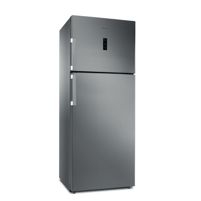 Whirlpool Combinazione Frigorifero/Congelatore A libera installazione WT70E 952 X Optic Inox 2 porte Perspective