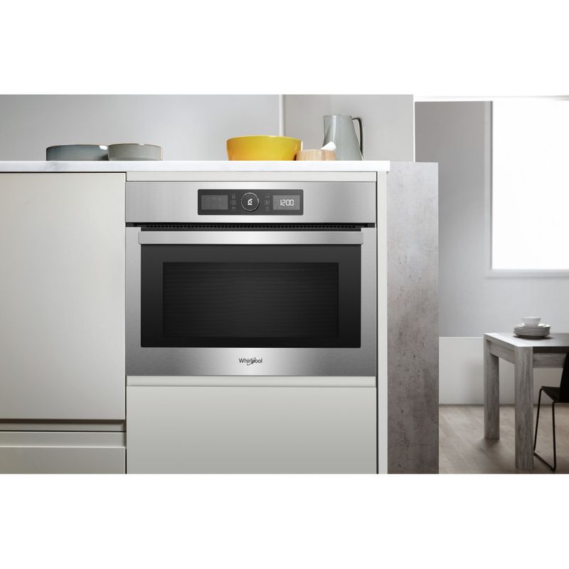 WHIRLPOOL Forno a Microonde Combinato Grill+Ventilato AMW509IX da Incasso  Capaci