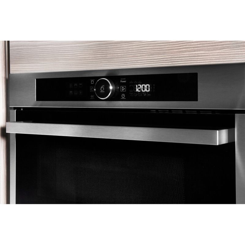 Whirlpool Microonde Da incasso AMW 731/IX Stainless Steel Elettronico 31 Microonde + grill 1000 Lifestyle control panel