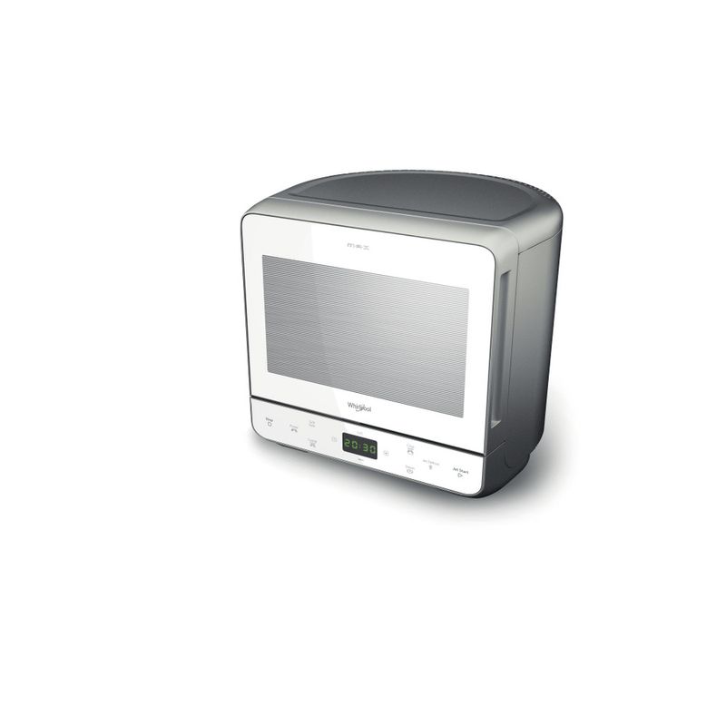 Whirlpool Microonde A libera installazione MAX 39 WSL Silver totale Elettronico 13 Microonde + grill 700 Perspective