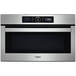 Whirlpool-Microonde-Da-incasso-AMW-730-IX-Stainless-Steel-Elettronico-31-Microonde---grill-1000-Frontal