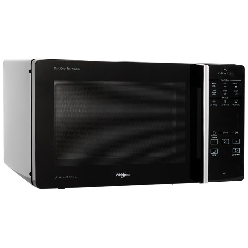 Whirlpool Microonde A libera installazione MCP 349 BL Nero Elettronico 25 Microonde combinato 800 Perspective