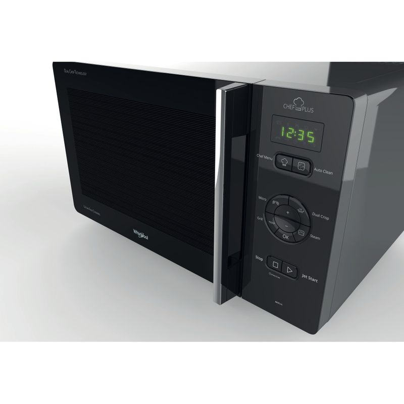 Whirlpool Microonde A libera installazione MCP 346 SL Argento Elettronico 25 Microonde + grill 800 Control panel