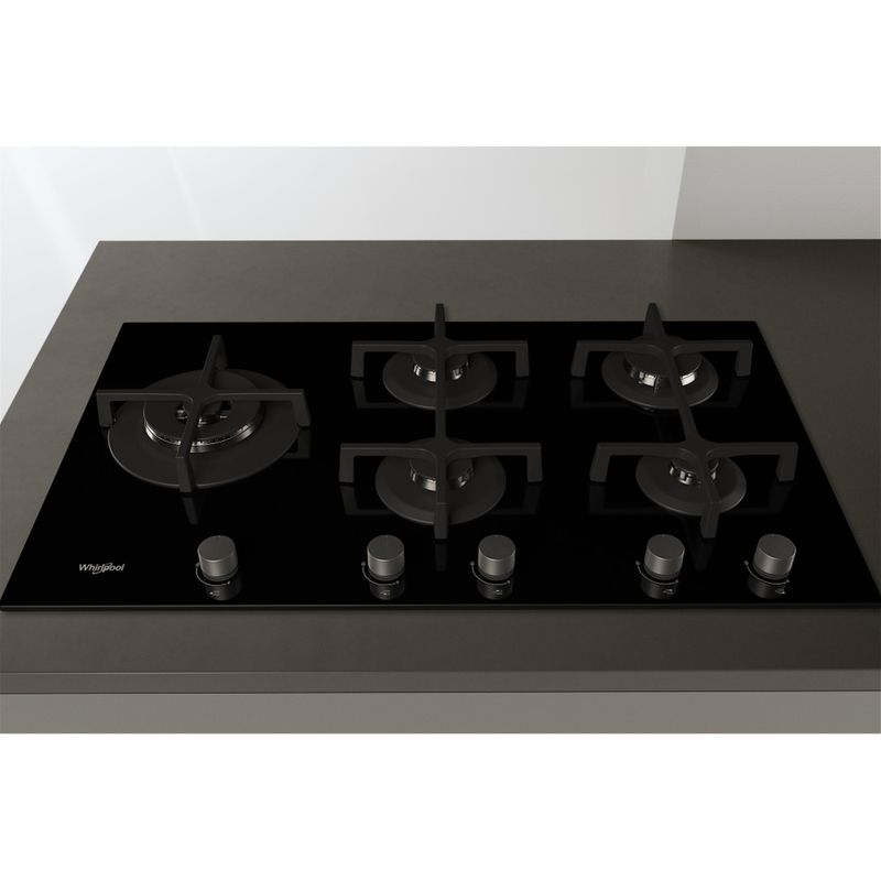 Whirlpool-Piano-cottura-GOA-9523-NB-Nero-GAS-Lifestyle-frontal-top-down
