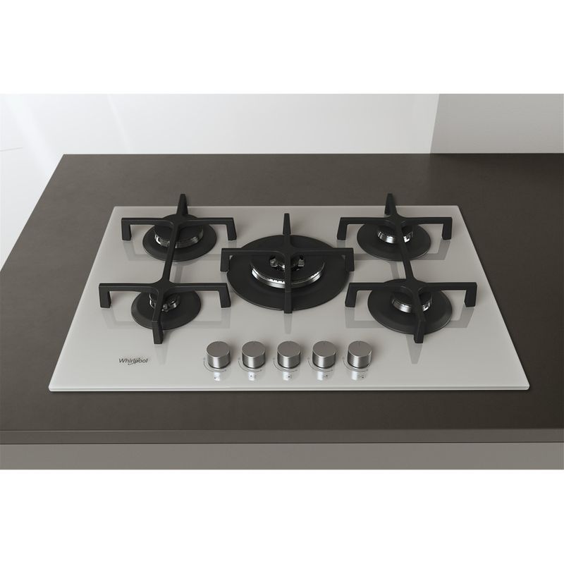 Whirlpool-Piano-cottura-GOA-7523-WH-Bianco-GAS-Lifestyle-frontal-top-down