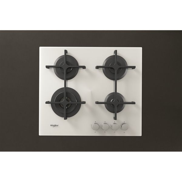 Whirlpool Piano cottura GOA 6423/WH Bianco GAS Lifestyle frontal