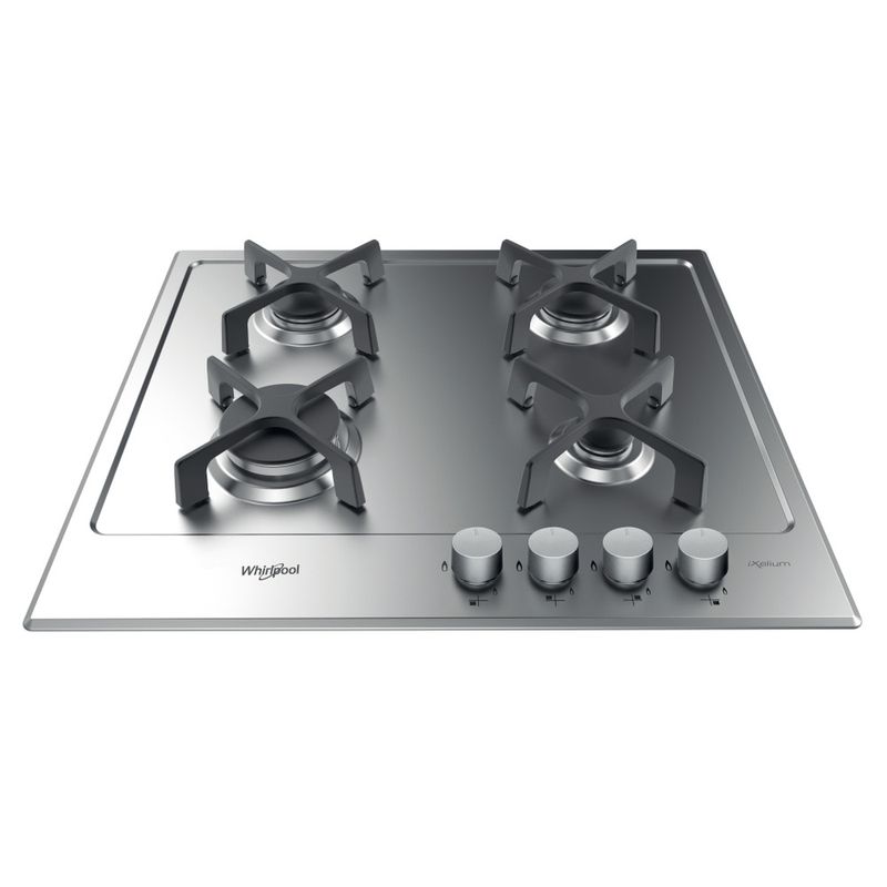 Whirlpool Piano cottura GMA 6414/IXL/01 Inox GAS Frontal top down