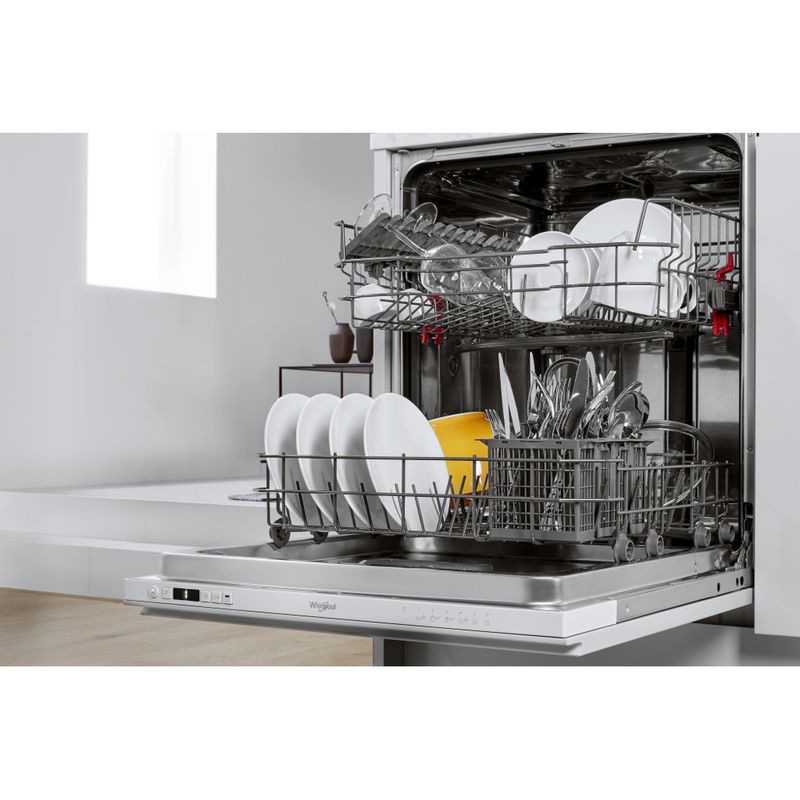 Whirlpool-Lavastoviglie-Da-incasso-WUIC-3B19-Totalmente-integrato-A--Rack