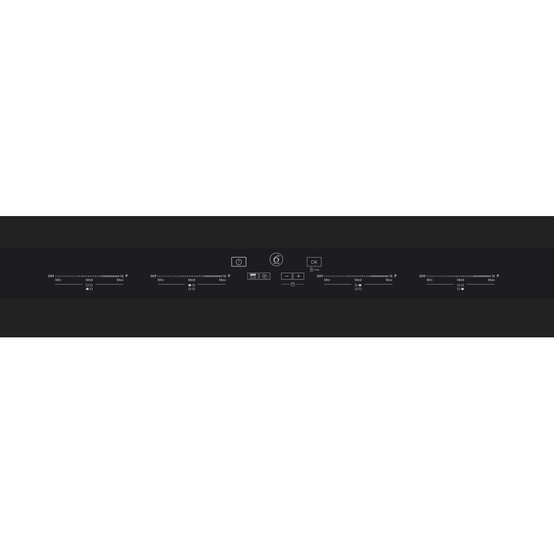 Whirlpool Piano cottura SMO 654 OF/BT/IXL Nero Induction vitroceramic Control panel