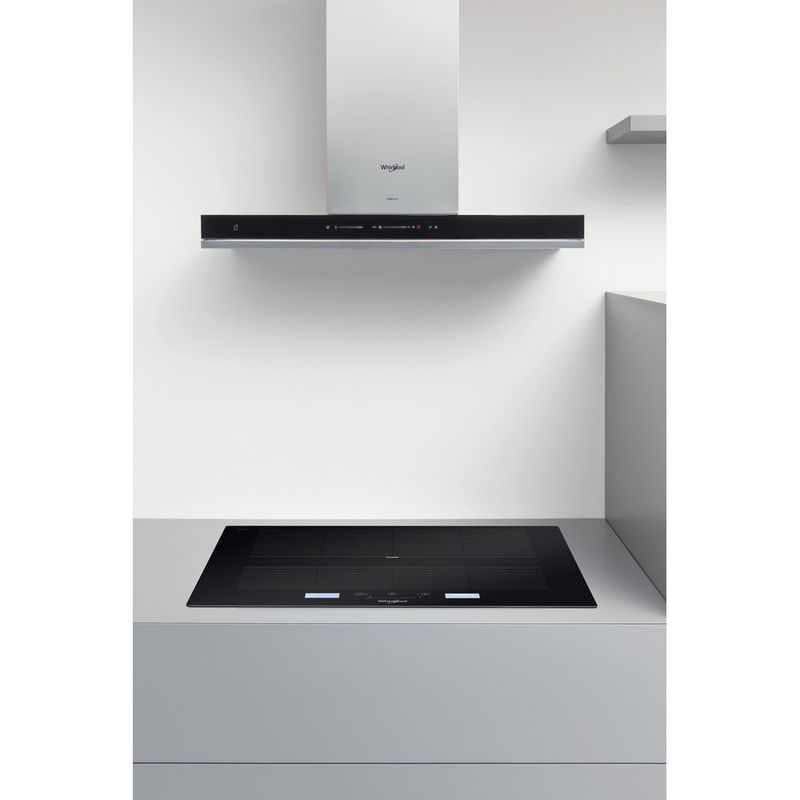 Whirlpool Piano cottura SMP 778 C/NE/IXL Nero Induction vitroceramic Lifestyle frontal top down