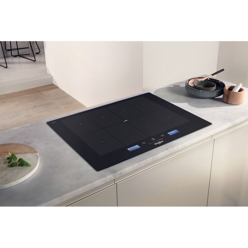 Whirlpool Piano cottura SMP 778 C/NE/IXL Nero Induction vitroceramic Lifestyle perspective