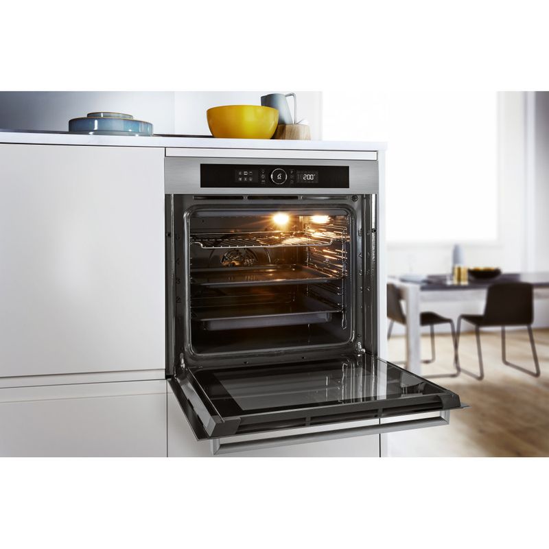 OFFERTA ELETTROVILLAGE  WHIRLPOOL AKZ9 7890 IX FORNO ELETTRICO VENTILATO  MULTIFUNZIONE 73LT CLASSE A+ INOX - AKZ97890IX