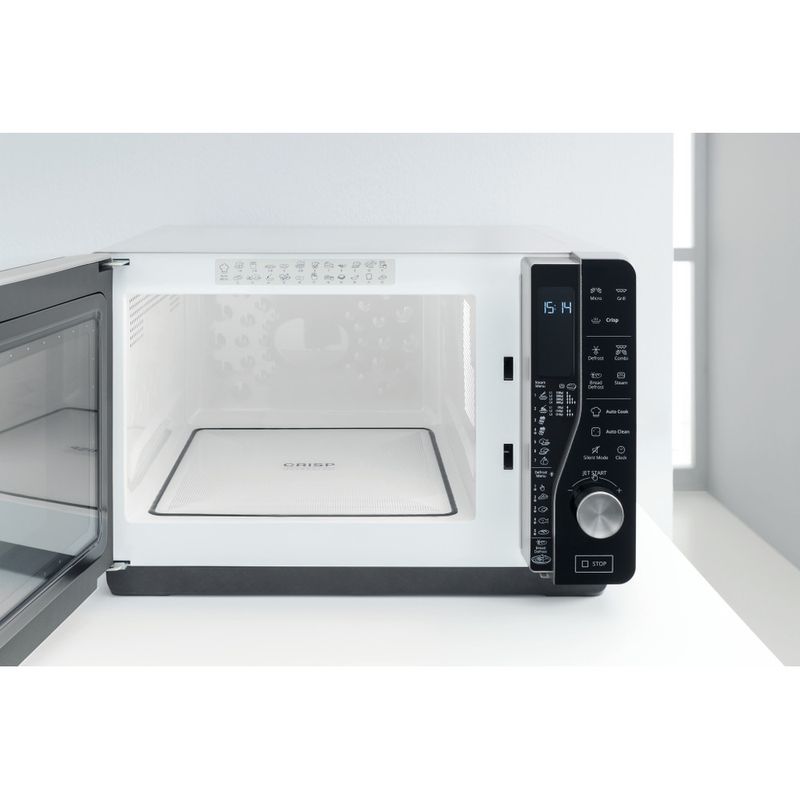 Microonde Whirlpool a libera installazione: colore argento - MWF 427 SL