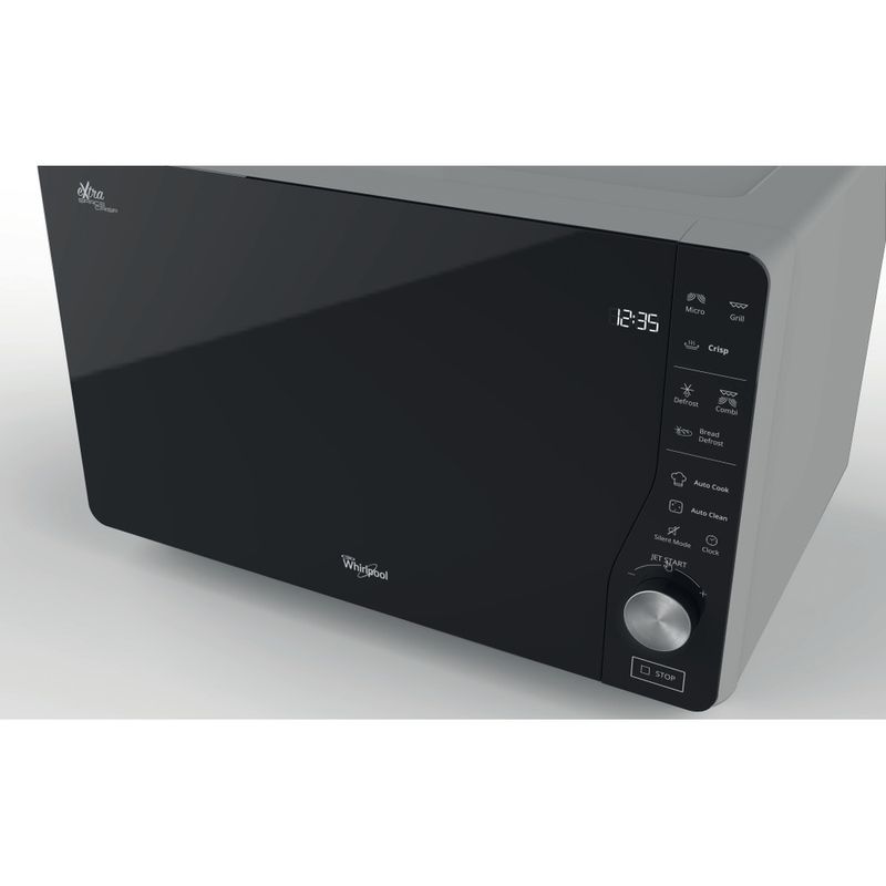 Whirlpool Microonde A libera installazione MWF 426 SL Argento Elettronico 25 Microonde + grill 800 Control panel