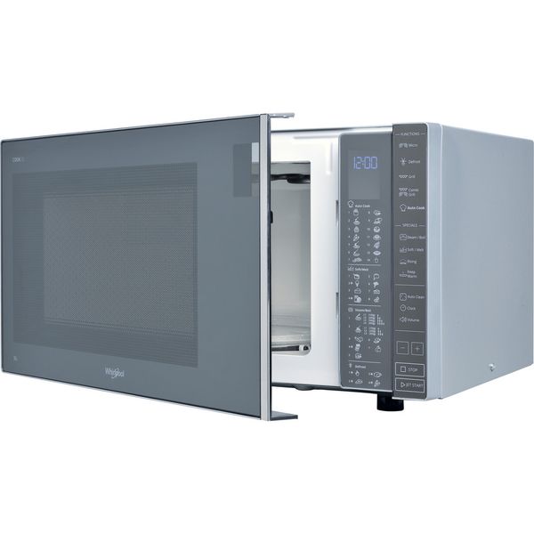 Whirlpool-Microonde-A-libera-installazione-MWP-304-M-Specchio-Elettronico-30-Microonde---grill-900-Perspective-open