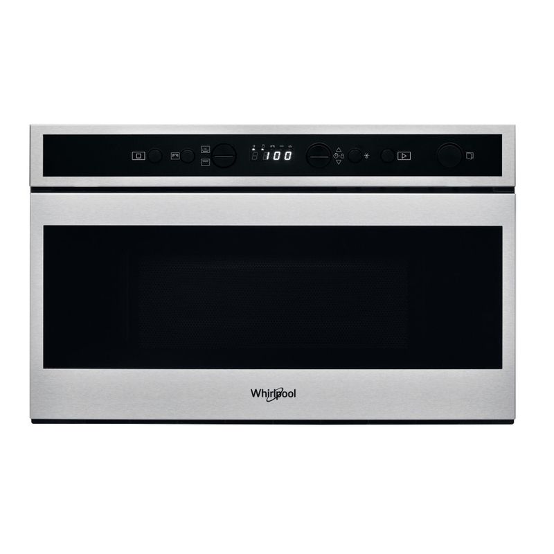 Whirlpool Microonde Da incasso W6 MN840 Stainless Steel Elettronico 22 Microonde + grill 750 Frontal