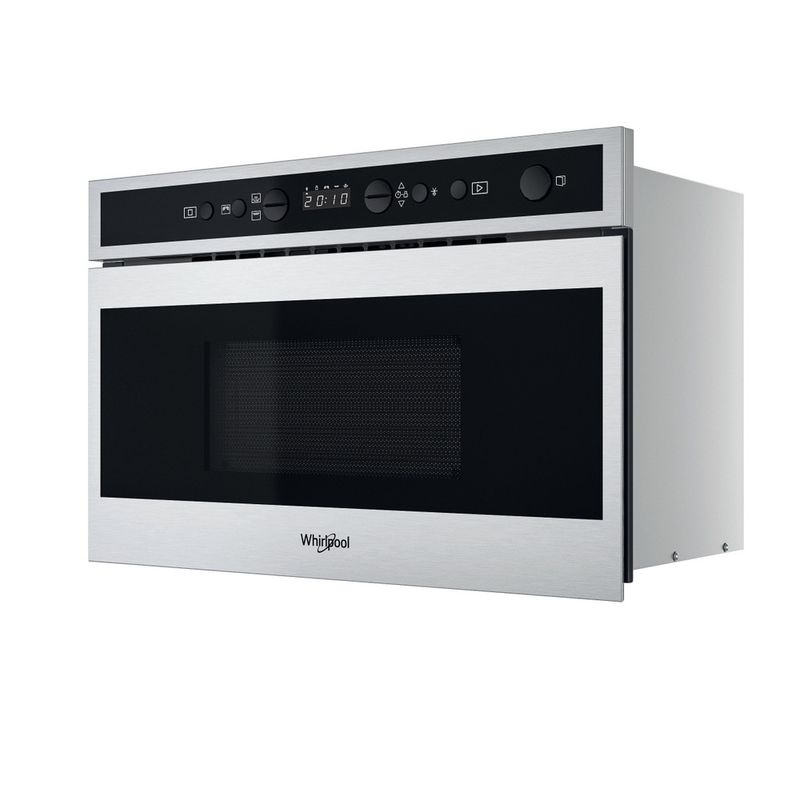 Whirlpool Microonde Da incasso W6 MN840 Stainless Steel Elettronico 22 Microonde + grill 750 Perspective