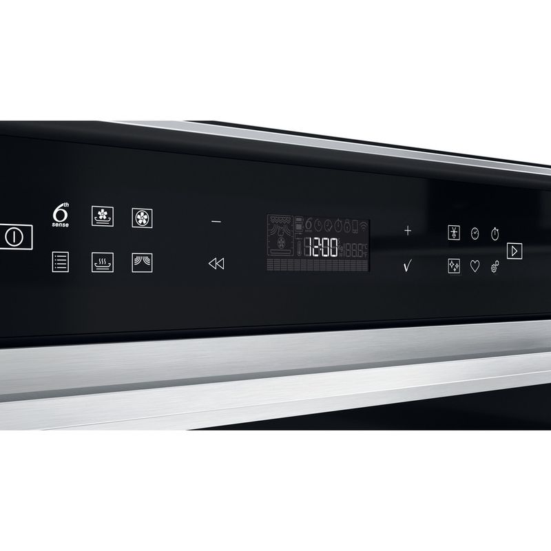 Whirlpool Microonde Da incasso W7 MW461 Stainless Steel Elettronico 40 Microonde combinato 900 Control panel