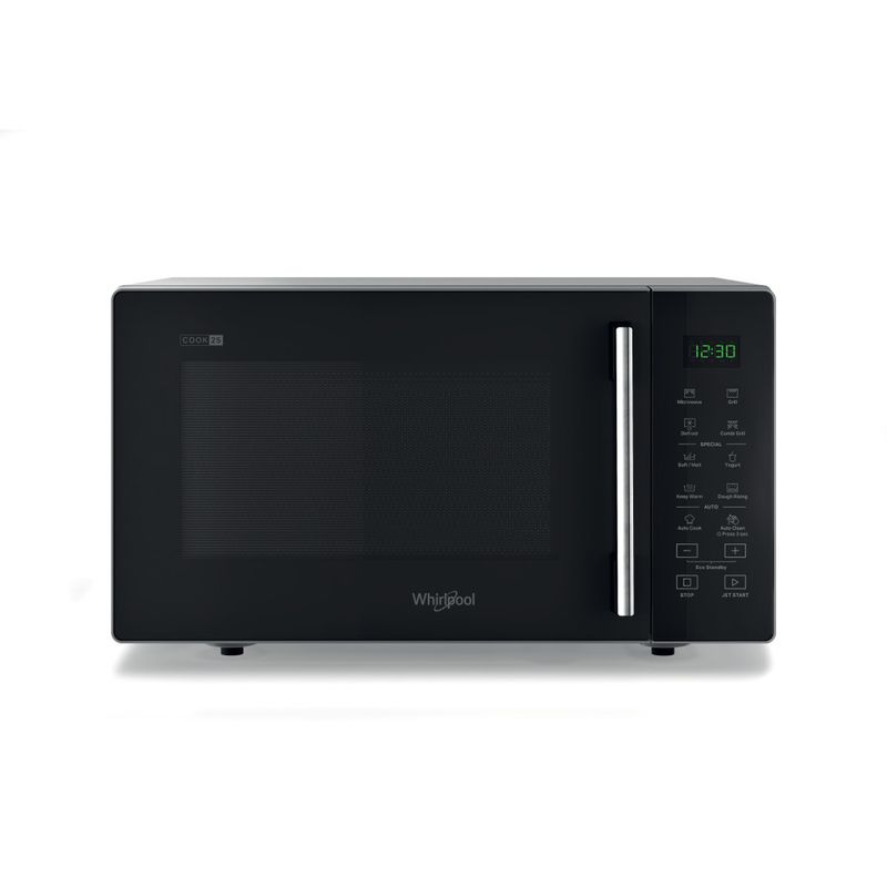 Whirlpool Microonde A libera installazione MWP 253 SB Silver Black Elettronico 25 Microonde + grill 900 Frontal