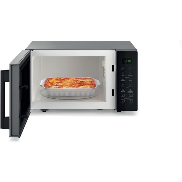 Whirlpool-Microonde-A-libera-installazione-MWP-253-SB-Silver-Black-Elettronico-25-Microonde---grill-900-Frontal-open