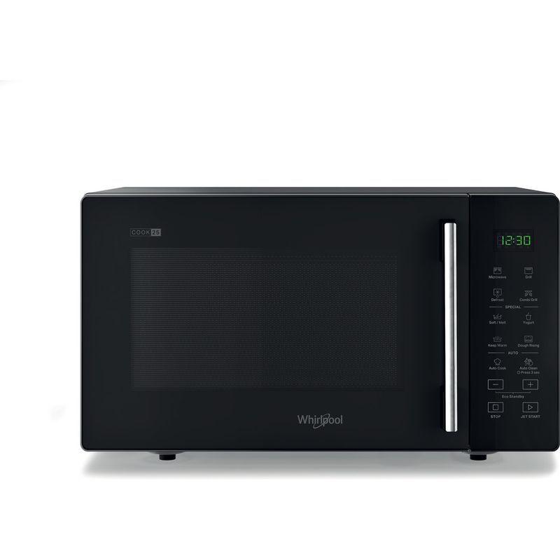 Whirlpool Microonde A libera installazione MWP 253 B Nero Elettronico 25 Microonde + grill 900 Frontal open