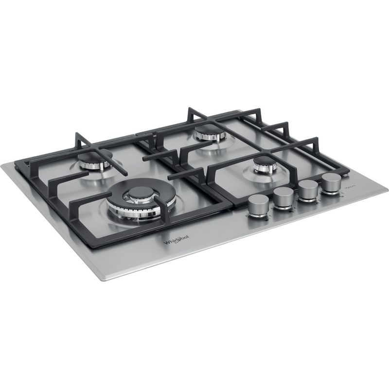 SCHOLTES – TG 644 P(IX) GH (EU) - PIANO COTTURA 4 FUOCHI A GAS(DIRECT  FLAME) 60CM INOX - Benty s.r.l.