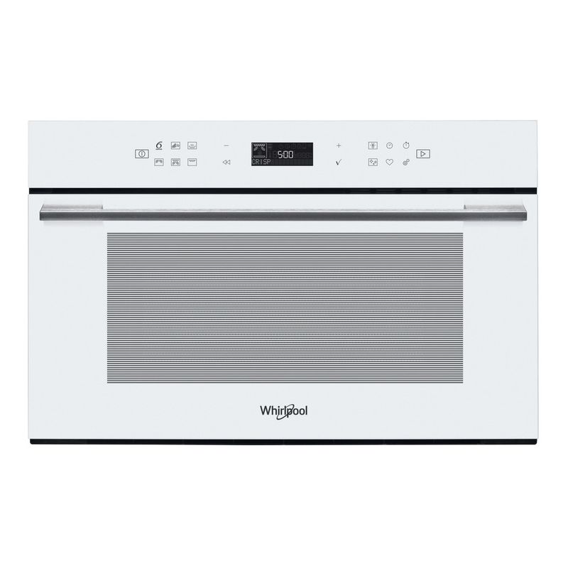 Whirlpool Microonde Da incasso W7 MD440 WH Bianco Elettronico 31 Microonde + grill 1000 Frontal