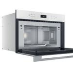 Whirlpool-Microonde-Da-incasso-W7-MD440-WH-Bianco-Elettronico-31-Microonde---grill-1000-Perspective-open