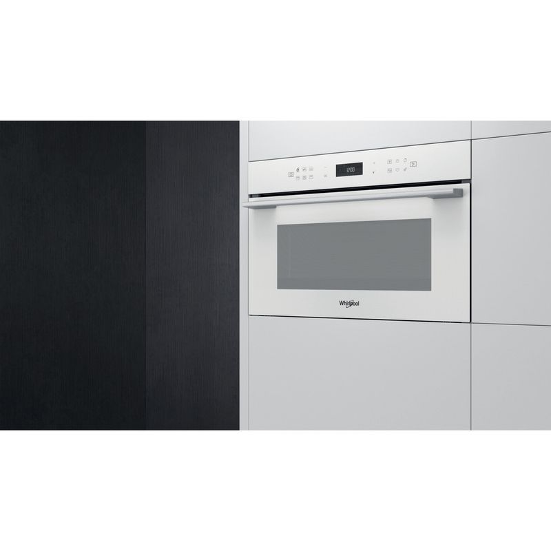 Whirlpool Microonde Da incasso W7 MD440 WH Bianco Elettronico 31 Microonde + grill 1000 Lifestyle perspective