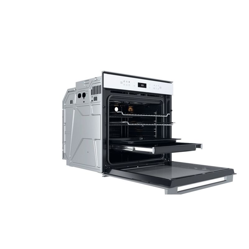Whirlpool Forno Da incasso W7 OM4 4S1 P WH Elettrico A+ Perspective open