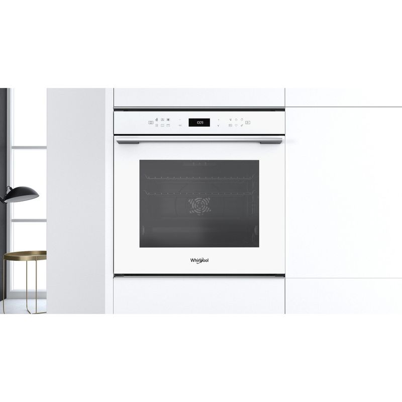 Whirlpool Forno Da incasso W7 OM4 4S1 P WH Elettrico A+ Lifestyle frontal