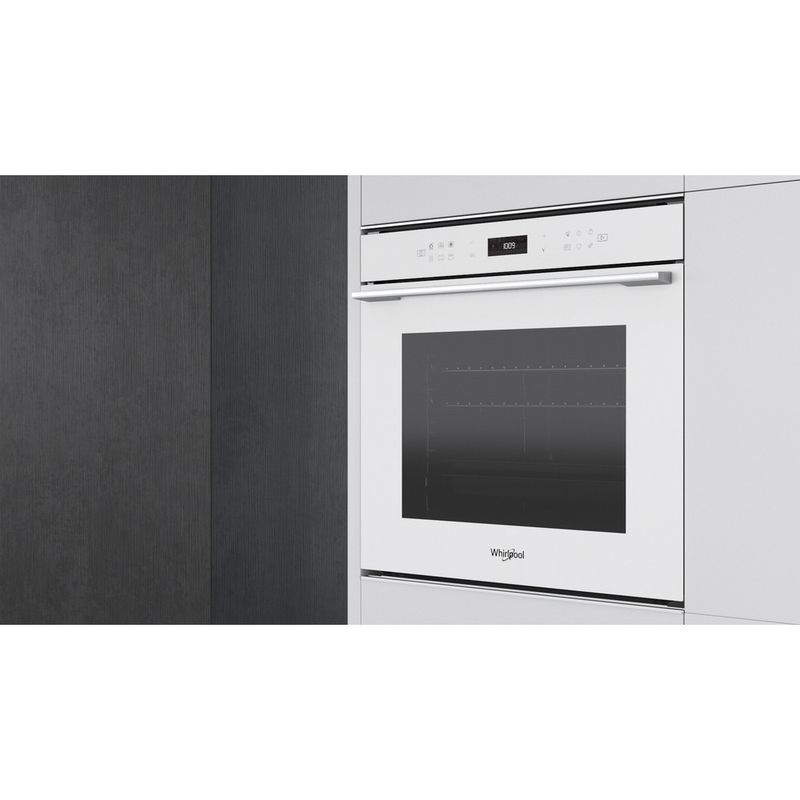 Forno elettrico incasso Whirlpool: colore bianco, autopulente - W7 OM4 4S1  P WH