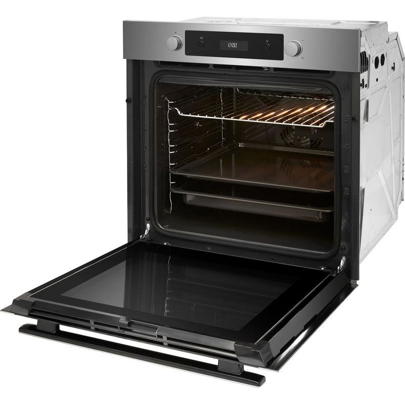 Whirlpool-Forno-Da-incasso-OAKZ9-1395-P-IX-Elettrico-A--Perspective-open