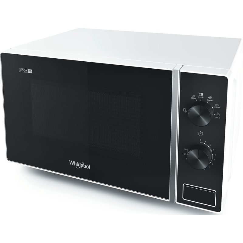 Whirlpool Microonde A libera installazione MWP 101 W Bianco Meccanico 20 Solo microonde 700 Lifestyle perspective