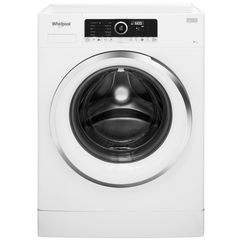 Whirlpool-Lavabiancheria-A-libera-installazione-BEST-ZEN-8-Bianco-Carica-frontale-A----Frontal