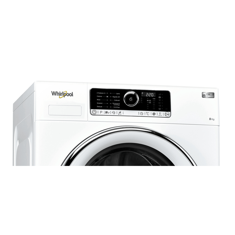 Whirlpool-Lavabiancheria-A-libera-installazione-BEST-ZEN-8-Bianco-Carica-frontale-A----Control-panel