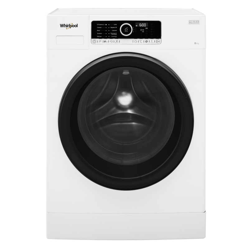 Whirlpool-Lavabiancheria-A-libera-installazione-SUPREME-8415-Bianco-Carica-frontale-A----Frontal