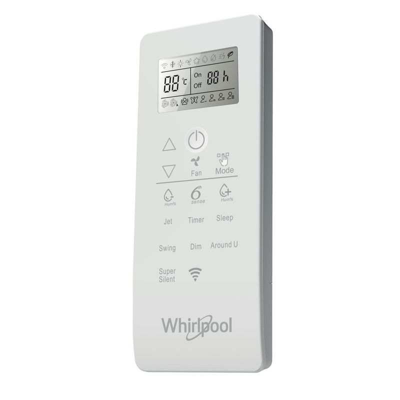 Whirlpool-Condizionatore-SPIW309A2WF-A---Inverter-Bianco-Control-panel
