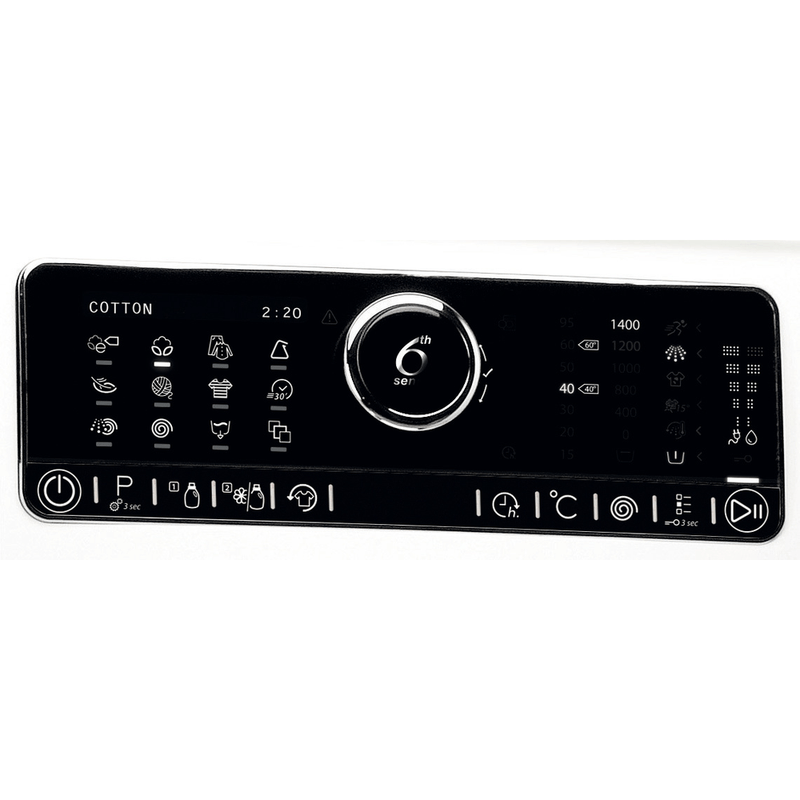 Whirlpool-Lavabiancheria-A-libera-installazione-AUTODOSE-9425-Bianco-Carica-frontale-A----Control-panel