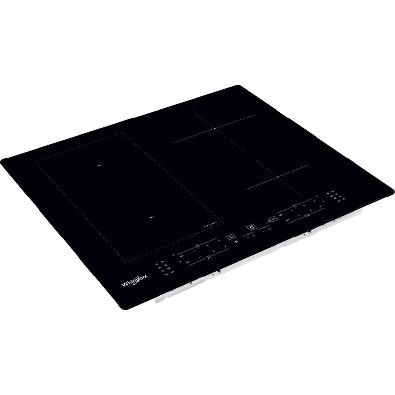 Whirlpool Piano cottura WL B3360 NE Nero Induction vitroceramic Perspective