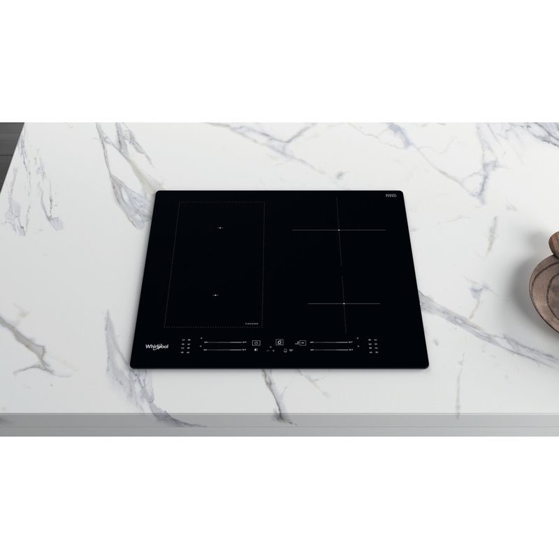 Whirlpool Piano cottura WL S2260 NE Nero Induction vitroceramic Lifestyle frontal top down