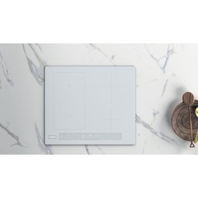 Whirlpool Piano cottura WL B4560 NE/W Bianco Induction vitroceramic Lifestyle frontal
